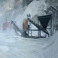 时产200吨花岗岩砂石生产线